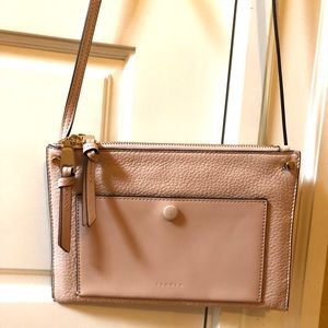 Sandro Pink Crossbody Purse